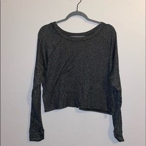 Hollister Gray Long sleeve